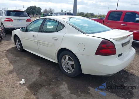 2004 Pontiac Grand Prix Gt1 z USA, uszkodzony, nr VIN 2G2WP522341218532